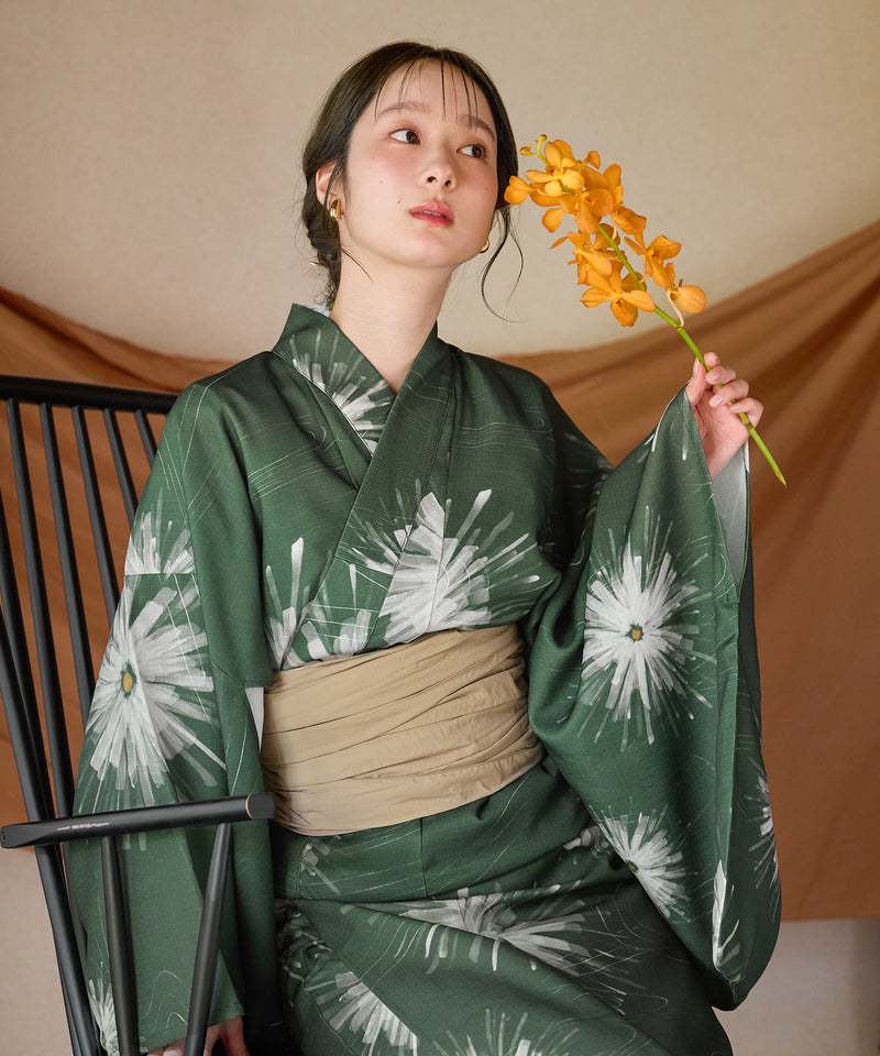 original floral pattern yukata / オリジナル花柄浴衣