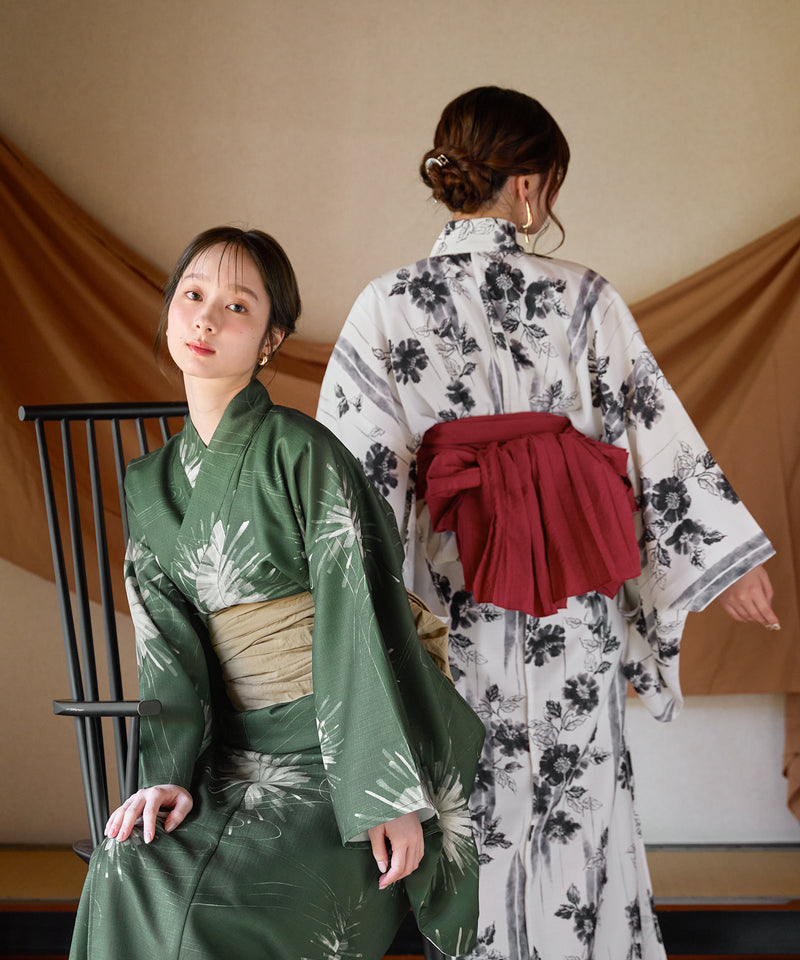 original floral pattern yukata / オリジナル花柄浴衣