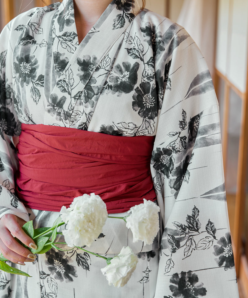 original floral pattern yukata / オリジナル花柄浴衣
