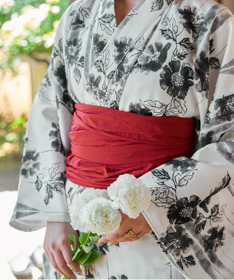 original floral pattern yukata / オリジナル花柄浴衣