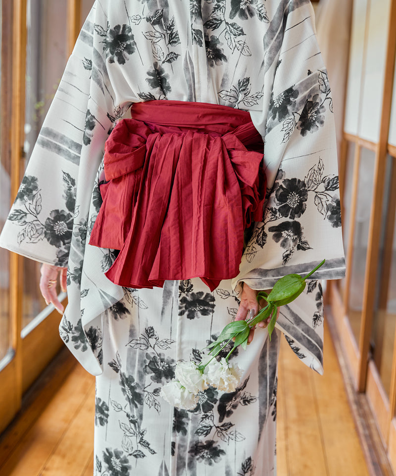 original floral pattern yukata / オリジナル花柄浴衣