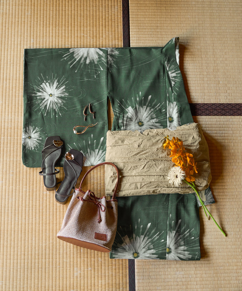 original floral pattern yukata / オリジナル花柄浴衣