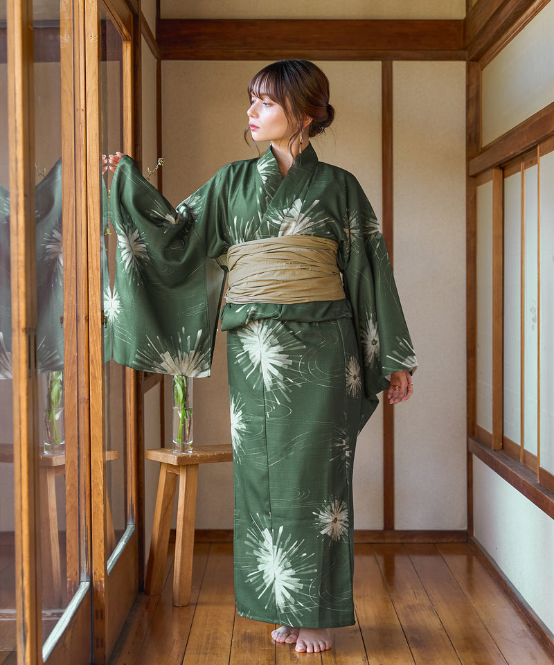original floral pattern yukata / オリジナル花柄浴衣