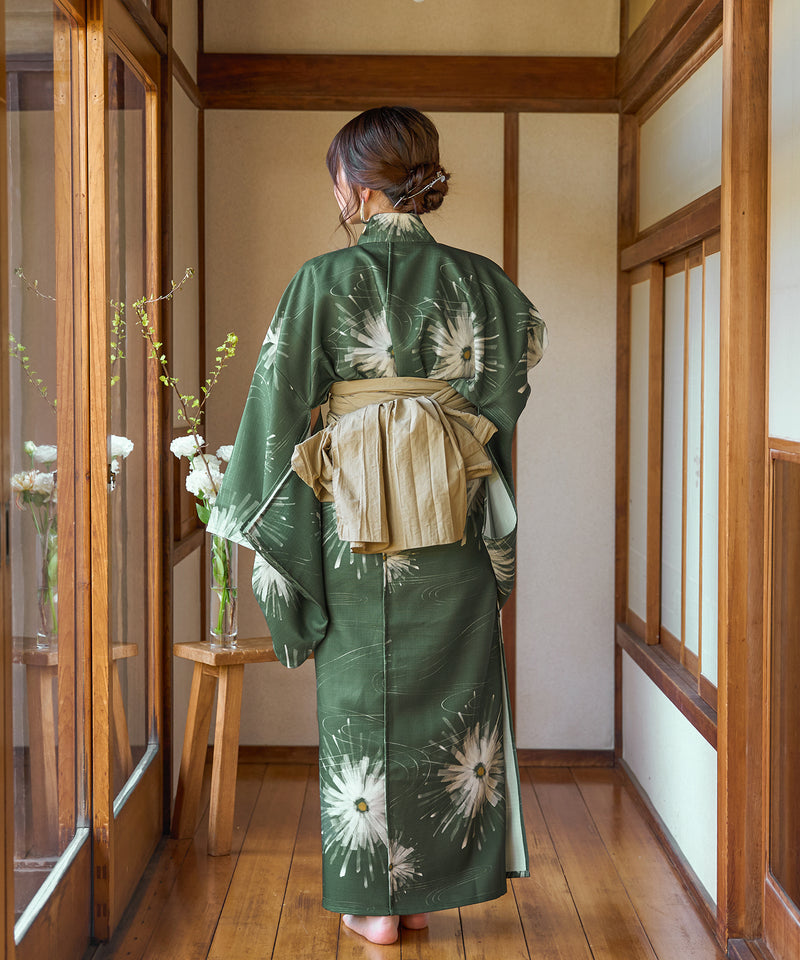 original floral pattern yukata / オリジナル花柄浴衣