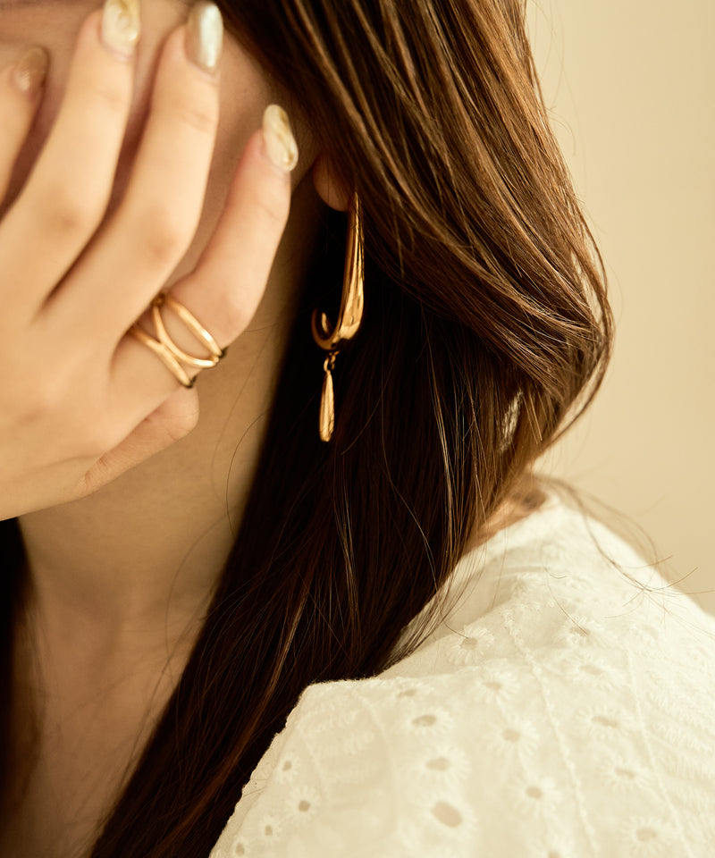 long drop earrings / ロングドロップイヤリング