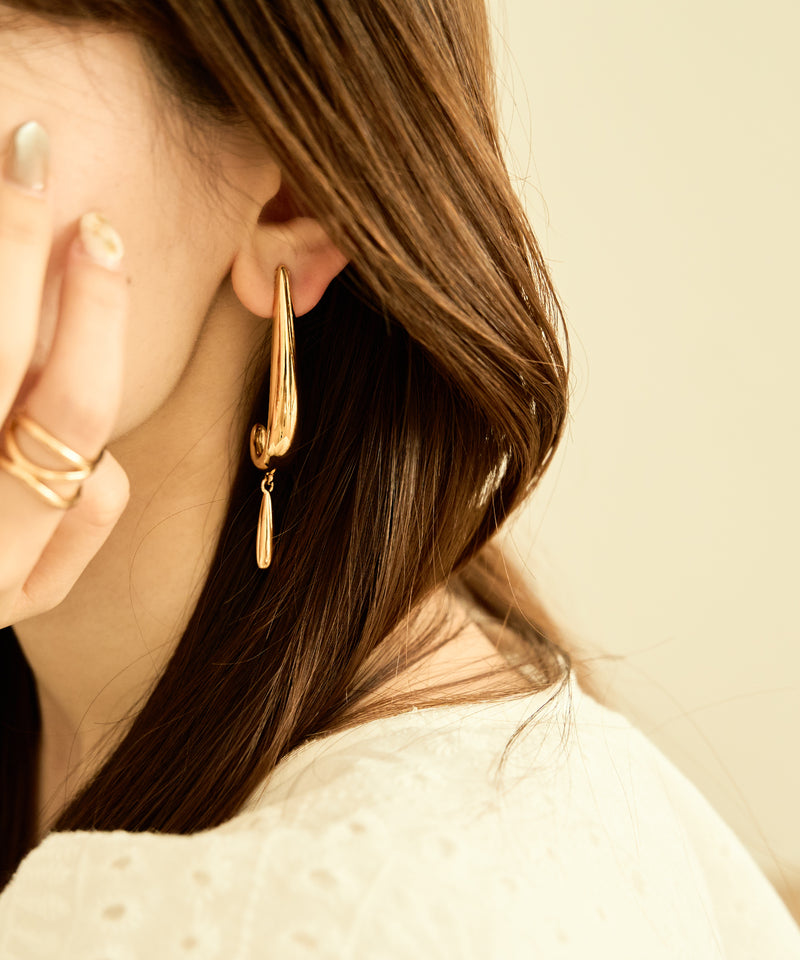 long drop earrings / ロングドロップイヤリング