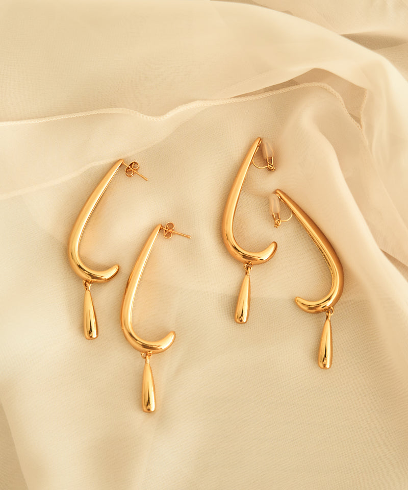 long drop earrings / ロングドロップイヤリング