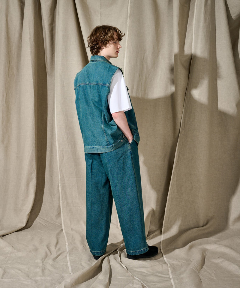 【WETTEMPT】NO SLEEVE DENIM JACKET/ノースリーブデニムジャケット