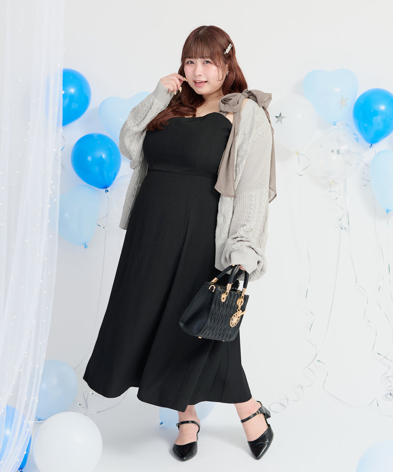 【Anniversary Special item】CHIFFON RIBBON CAMI DRESS/シフォンリボンキャミワンピース