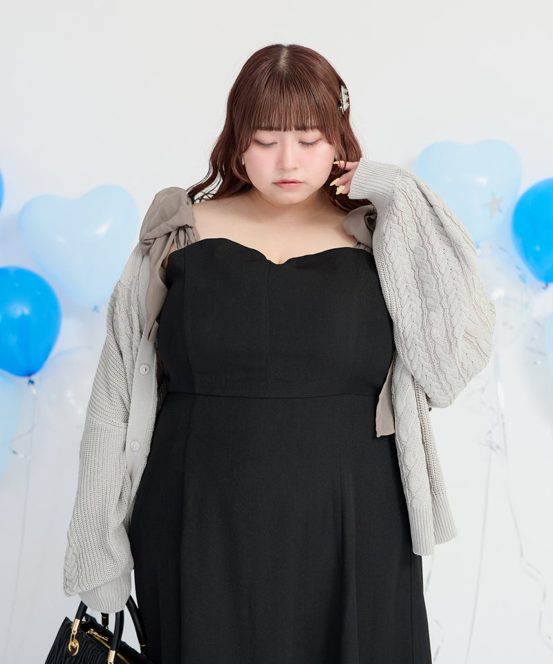 【Anniversary Special item】CHIFFON RIBBON CAMI DRESS/シフォンリボンキャミワンピース