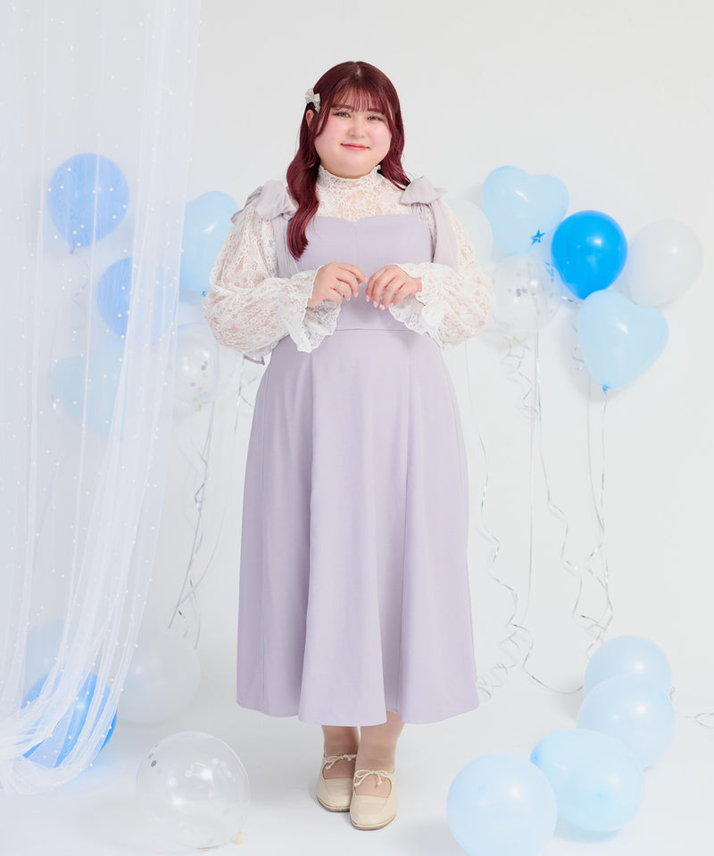 【Anniversary Special item】CHIFFON RIBBON CAMI DRESS/シフォンリボンキャミワンピース