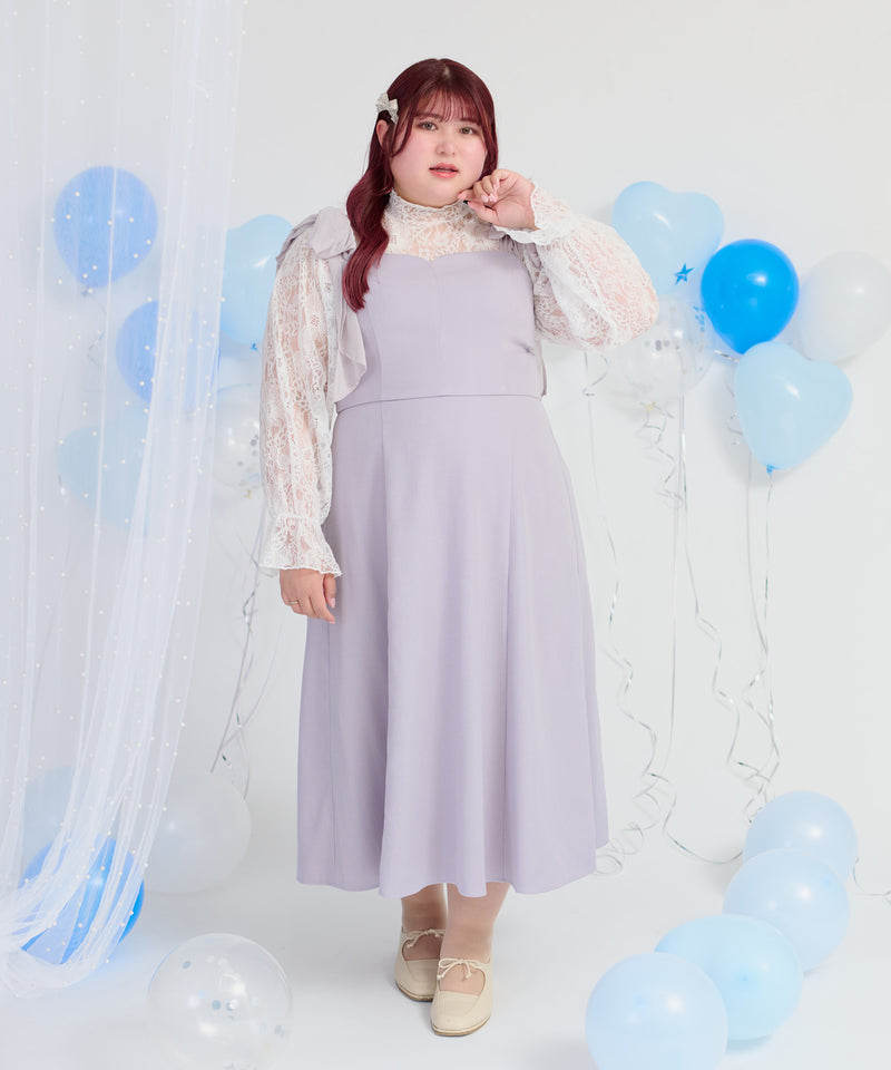 【Anniversary Special item】CHIFFON RIBBON CAMI DRESS/シフォンリボンキャミワンピース