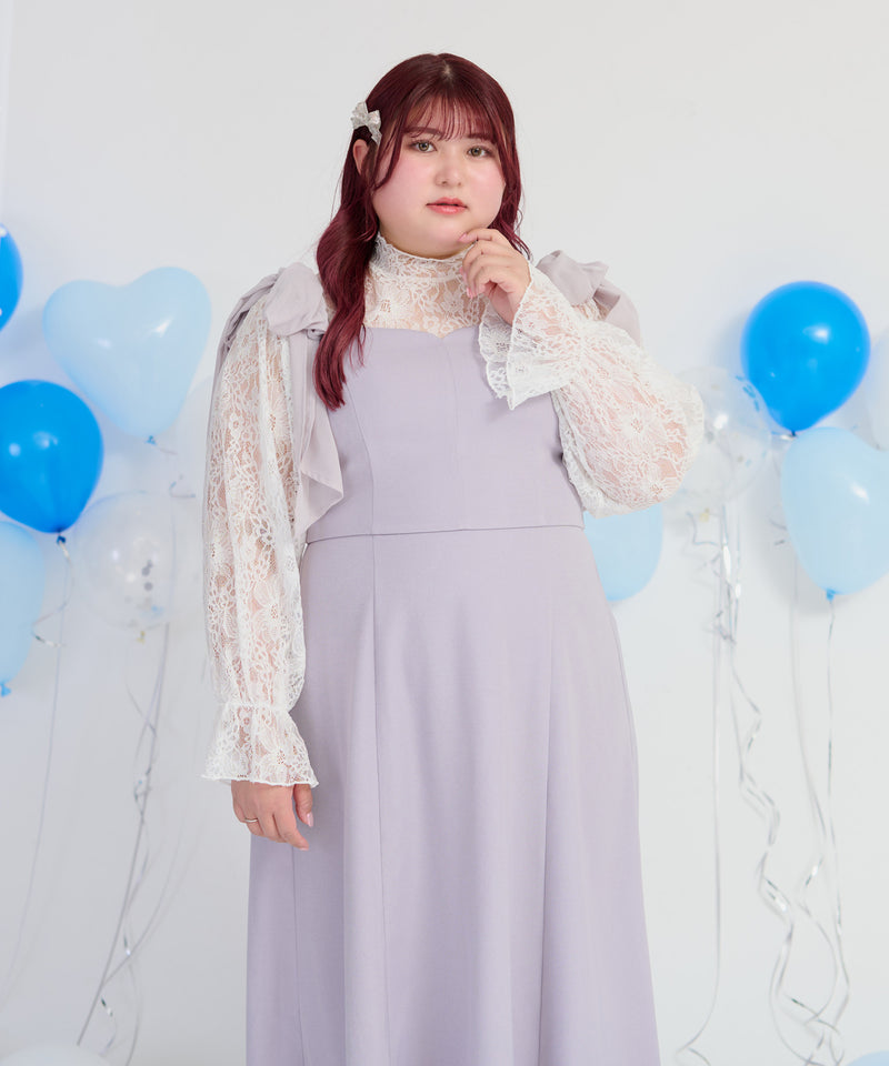 【Anniversary Special item】CHIFFON RIBBON CAMI DRESS/シフォンリボンキャミワンピース