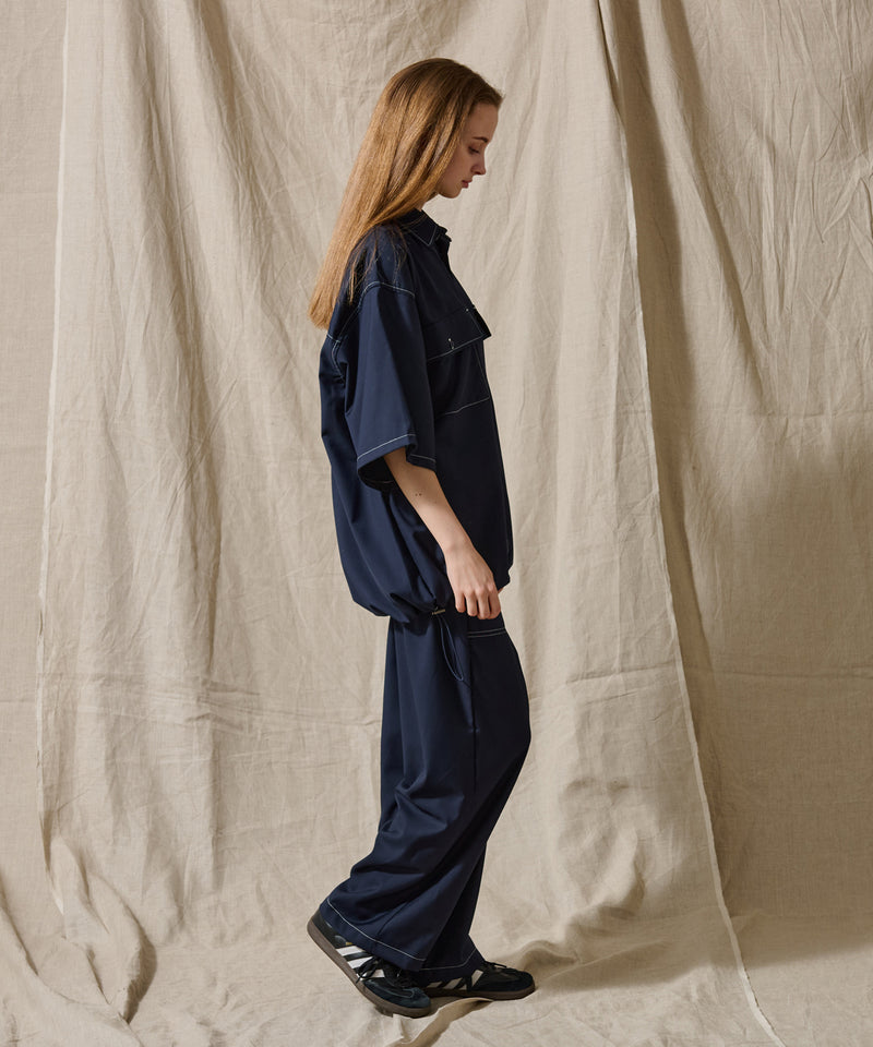 【WETTEMPT｜ウィテンプト】STITCH BALLOON WORK SHIRT /ステッチバルーンワークシャツ