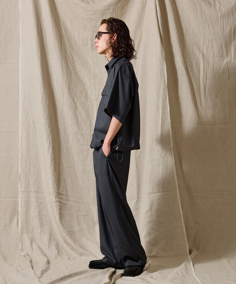 【WETTEMPT｜ウィテンプト】STITCH BALLOON WORK SHIRT /ステッチバルーンワークシャツ