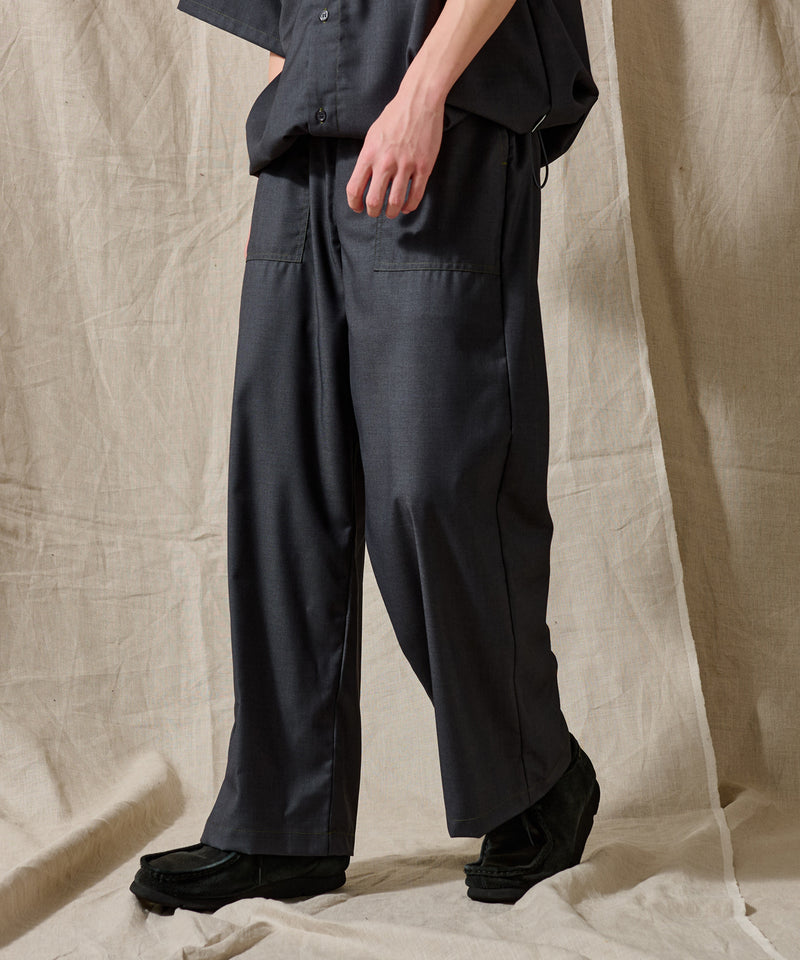 【WETTEMPT｜ウィテンプト】STITCH EASY SLACKS /ステッチイージースラックス