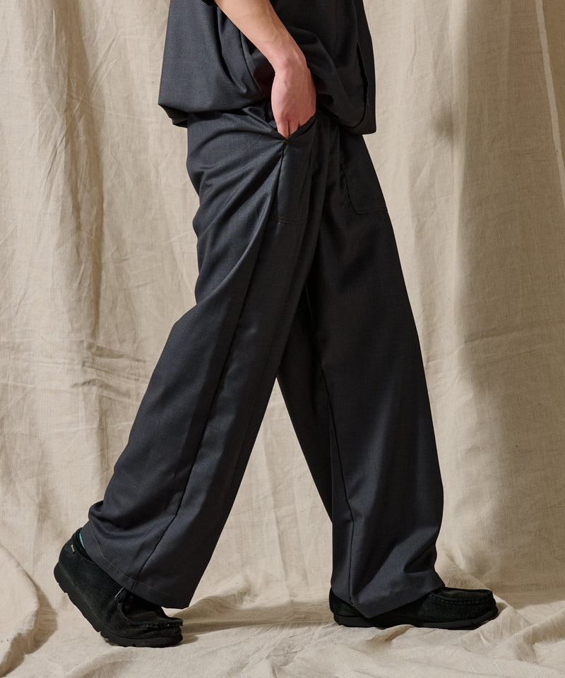 【WETTEMPT｜ウィテンプト】STITCH EASY SLACKS /ステッチイージースラックス