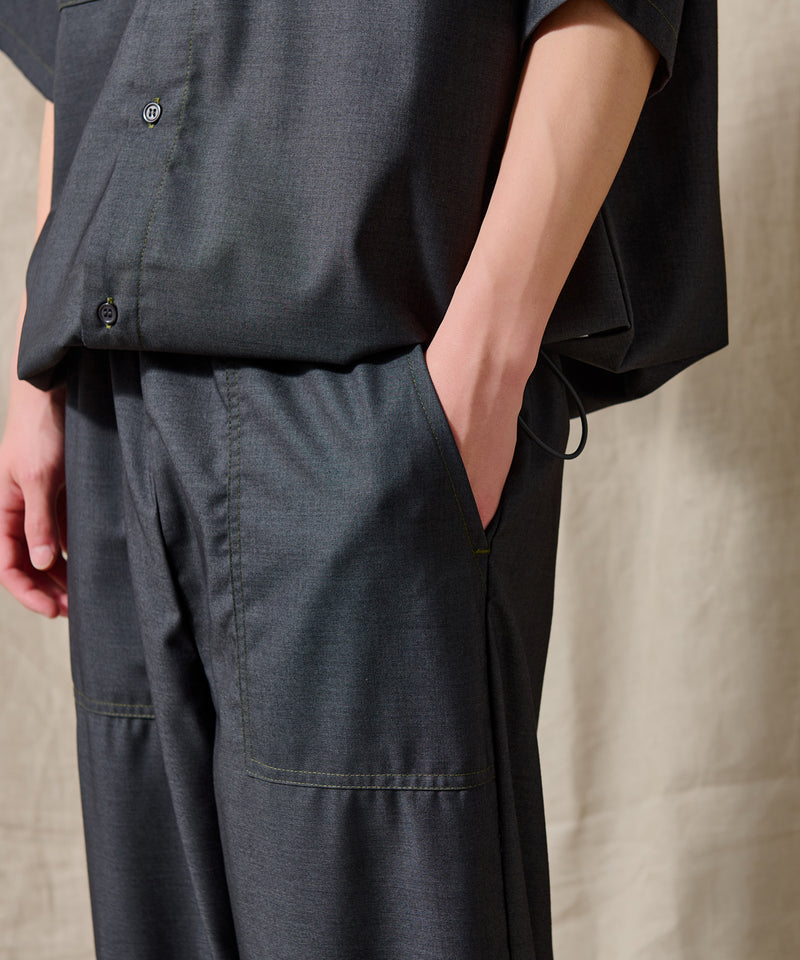 【WETTEMPT｜ウィテンプト】STITCH EASY SLACKS /ステッチイージースラックス