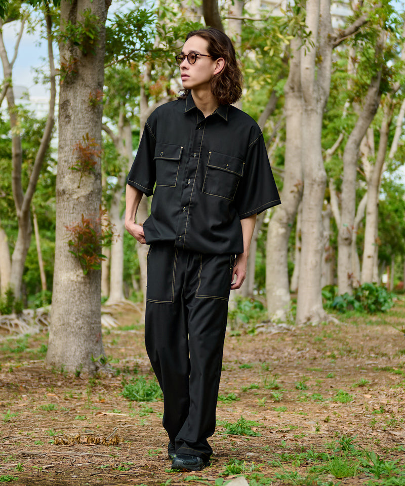 【WETTEMPT｜ウィテンプト】STITCH EASY SLACKS /ステッチイージースラックス