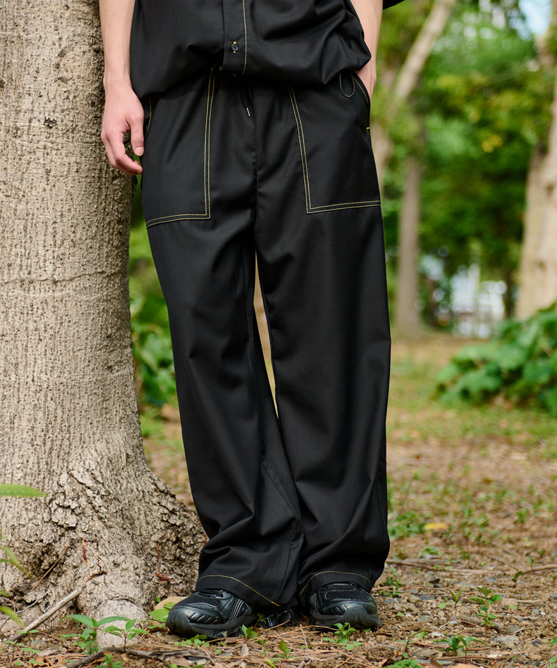 【WETTEMPT｜ウィテンプト】STITCH EASY SLACKS /ステッチイージースラックス