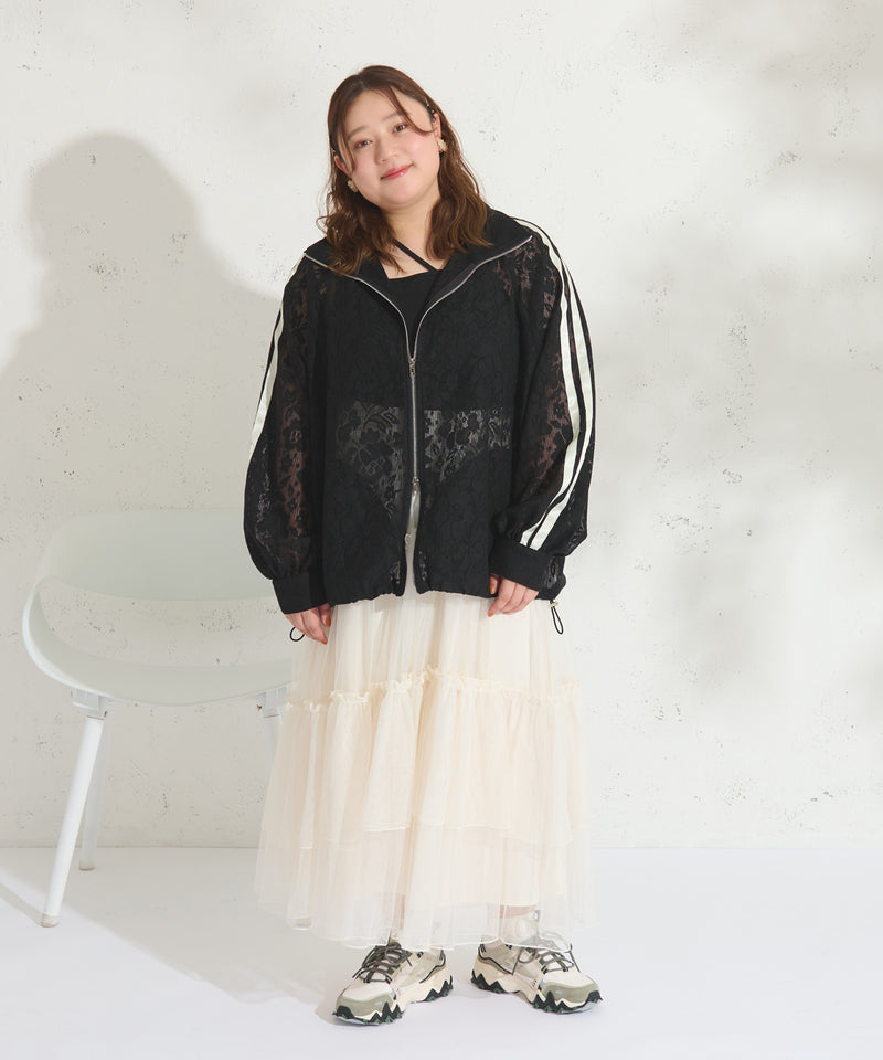 【Anniversary Special item】LACE TRACK JACKET/レーストラックジャケット