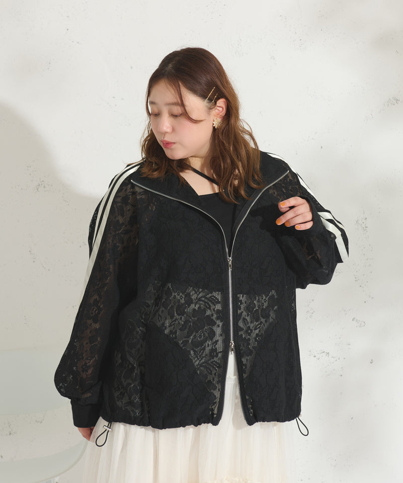 【Anniversary Special item】LACE TRACK JACKET/レーストラックジャケット