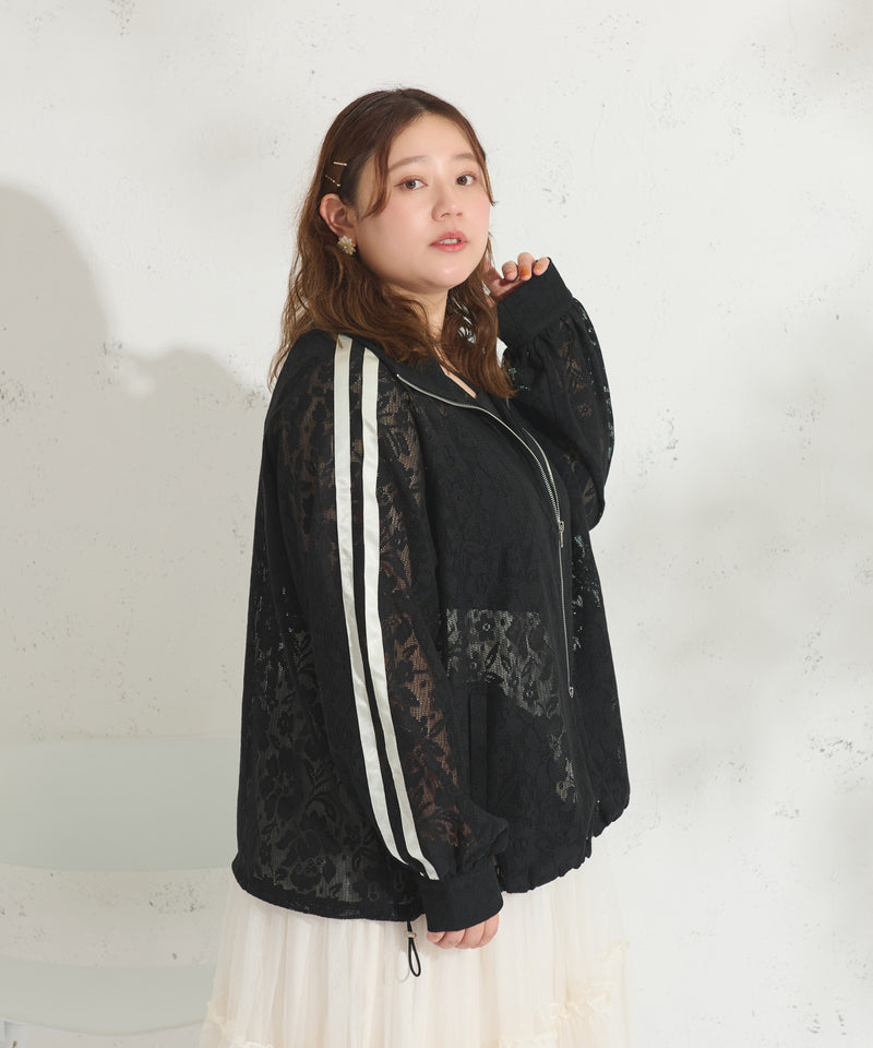 【Anniversary Special item】LACE TRACK JACKET/レーストラックジャケット