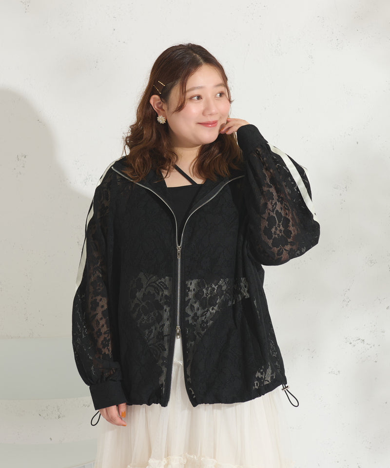 【Anniversary Special item】LACE TRACK JACKET/レーストラックジャケット