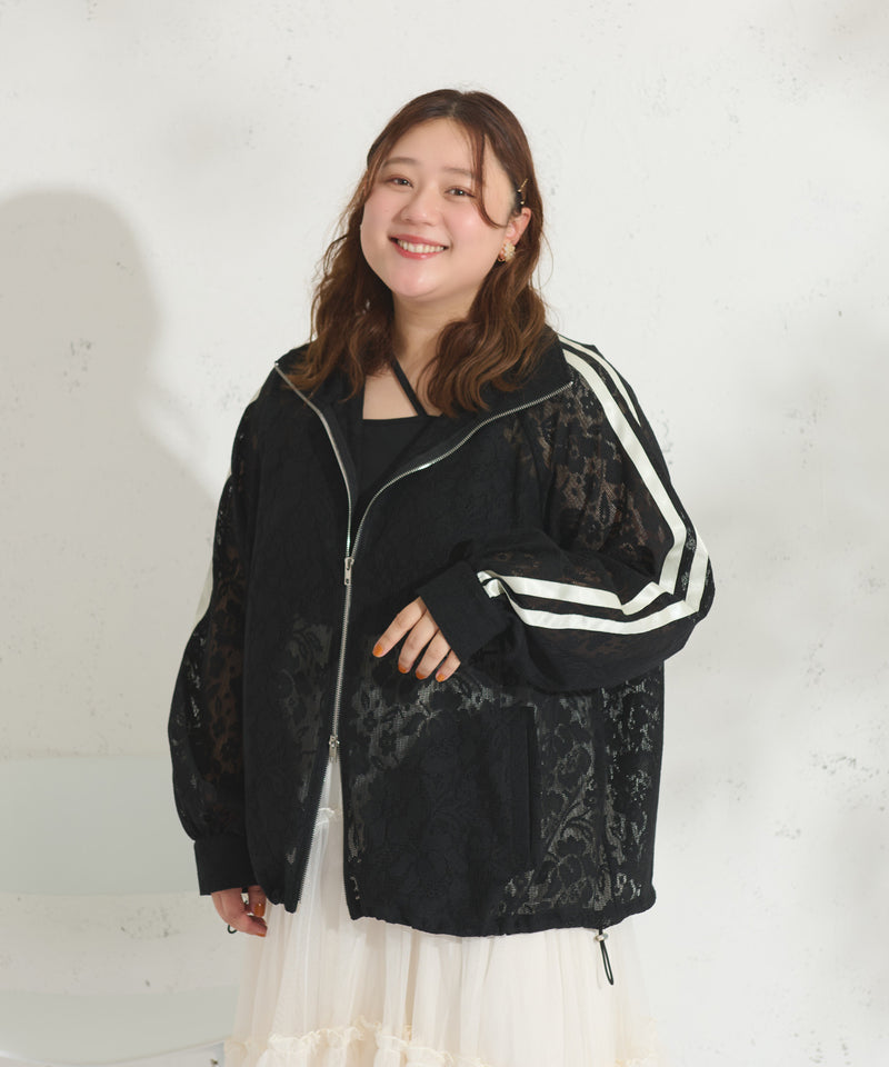 【Anniversary Special item】LACE TRACK JACKET/レーストラックジャケット