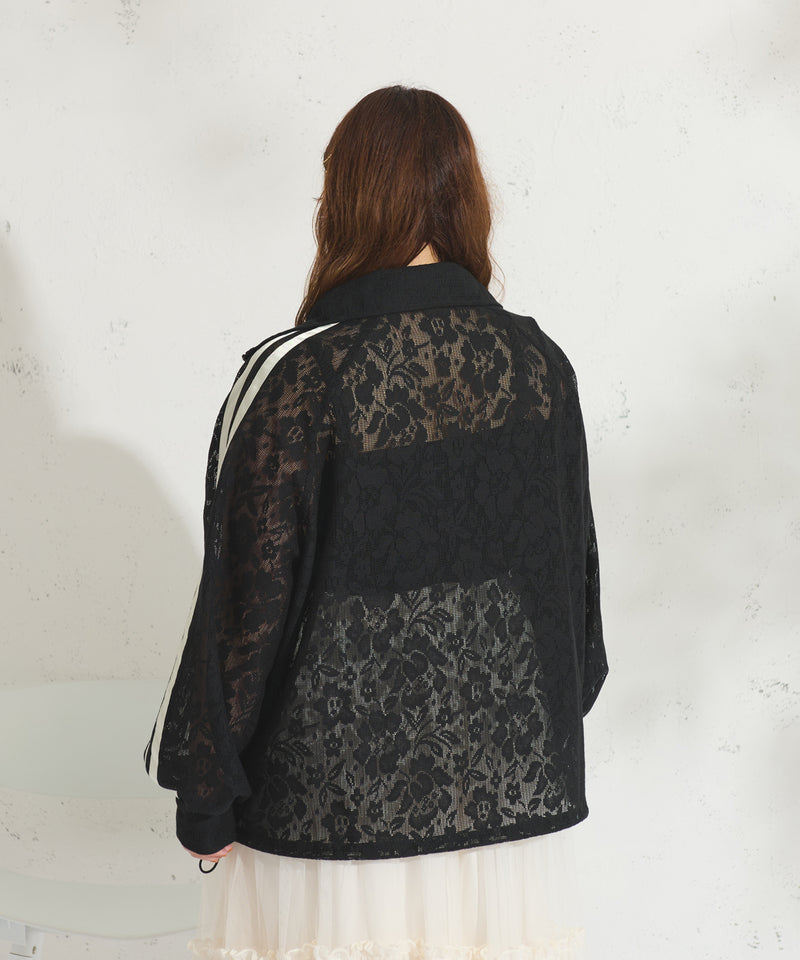 【Anniversary Special item】LACE TRACK JACKET/レーストラックジャケット