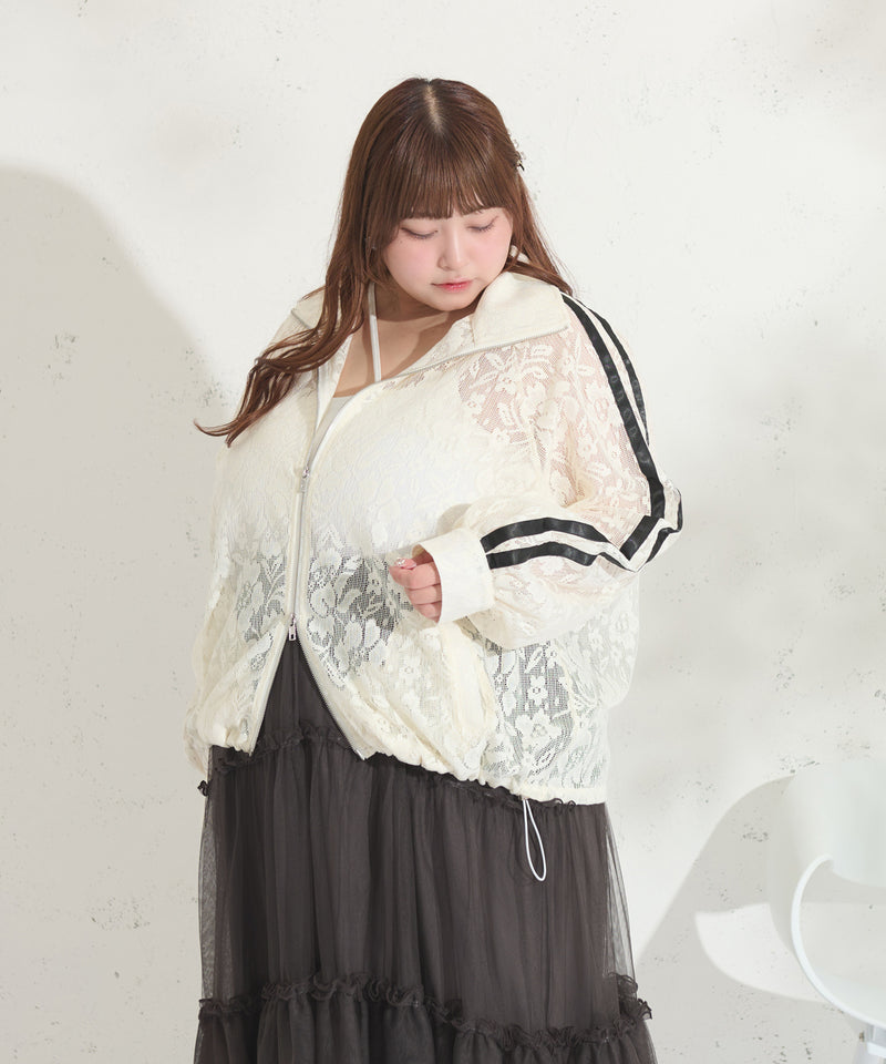 【Anniversary Special item】LACE TRACK JACKET/レーストラックジャケット