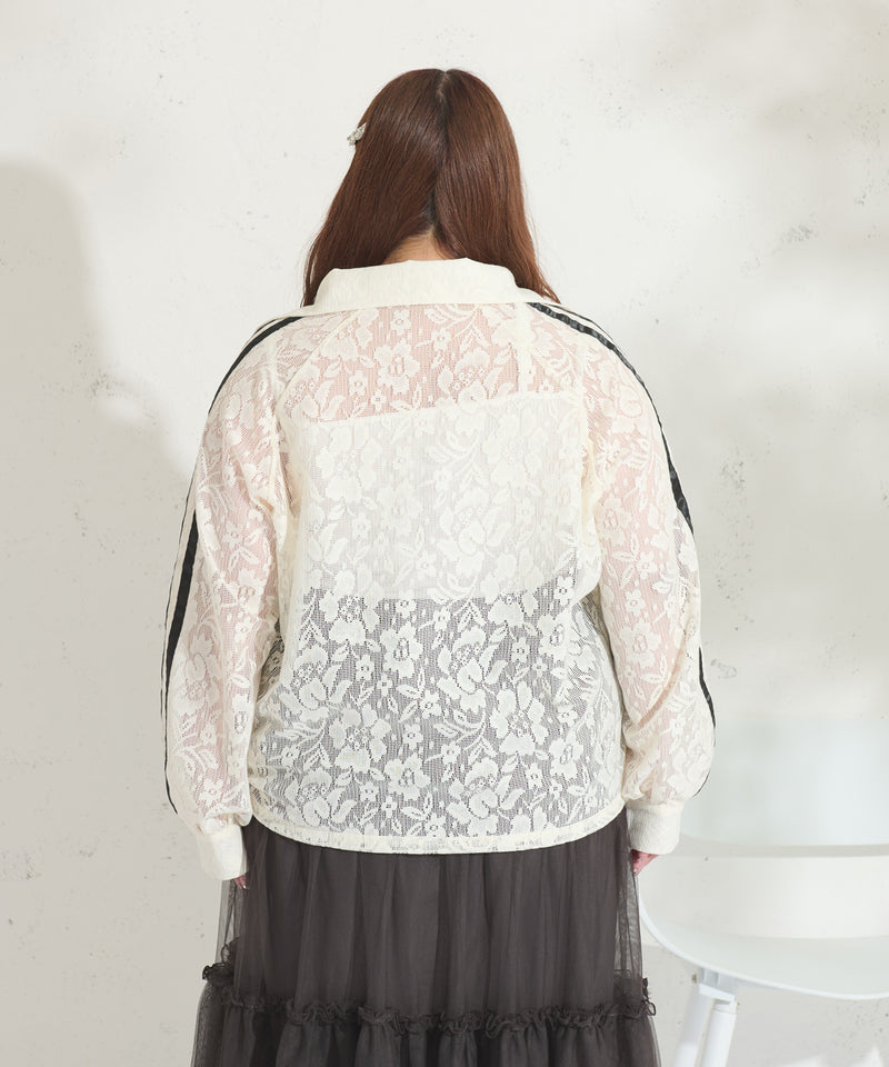 【Anniversary Special item】LACE TRACK JACKET/レーストラックジャケット