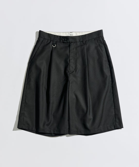 【WETTEMPT｜ウィテンプト】　FUNCTIONAL 1 TUCK HALF SLACKS / ファンクショナルワンタックハーフスラックス