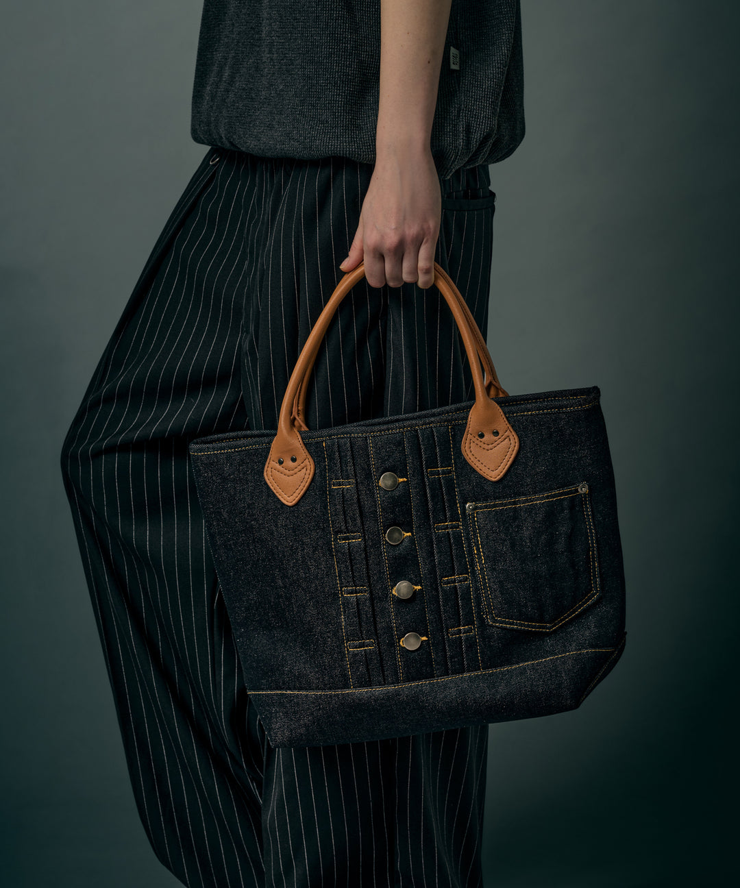 WETTEMPT｜ウィテンプト】DENIM TOTE BAG / デニムトートバッグ – favclo.