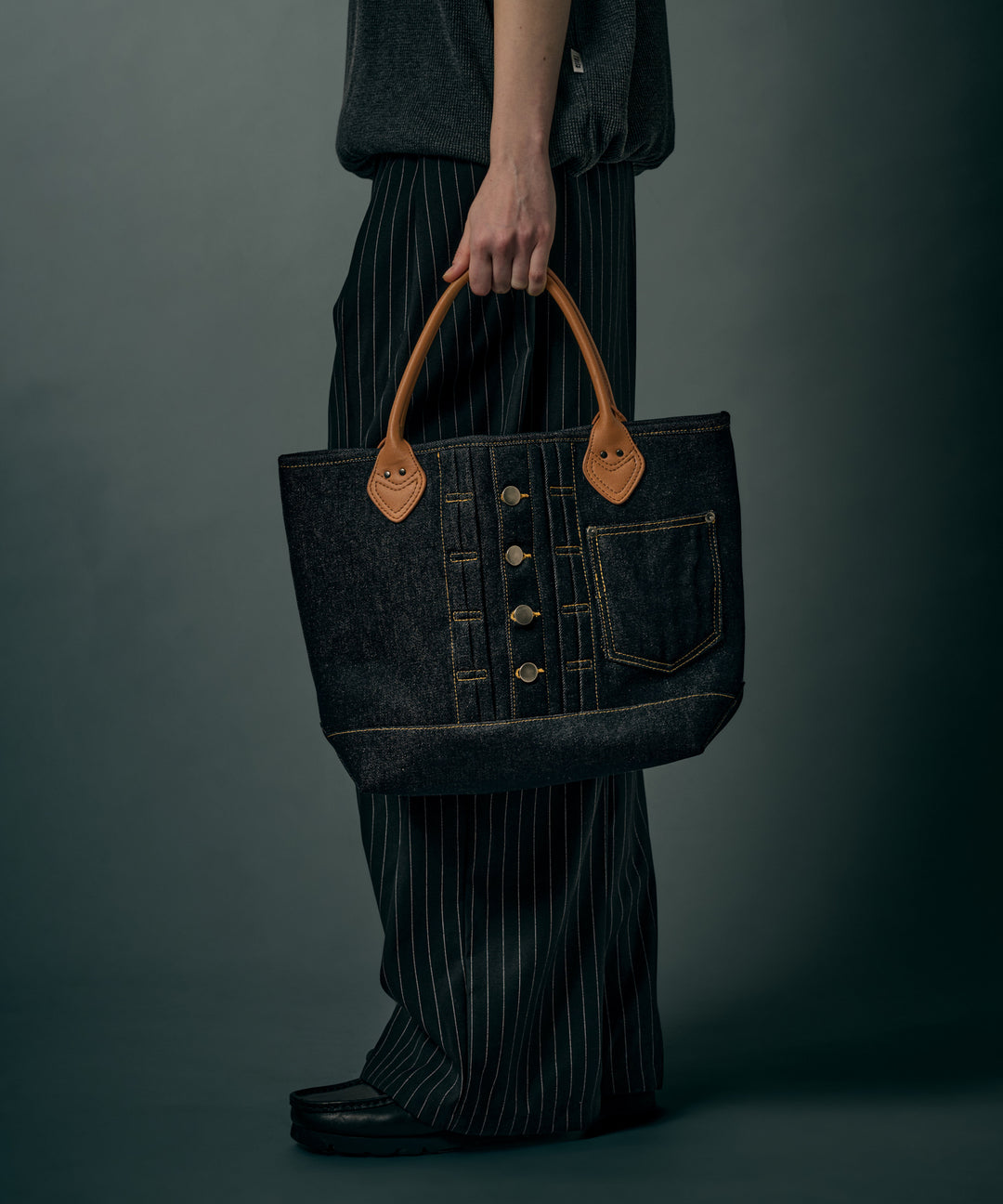 WETTEMPT｜ウィテンプト】DENIM TOTE BAG / デニムトートバッグ – favclo.