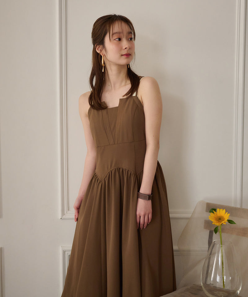 2way sleeve corset onepiece / 2wayスリーブコルセットワンピース