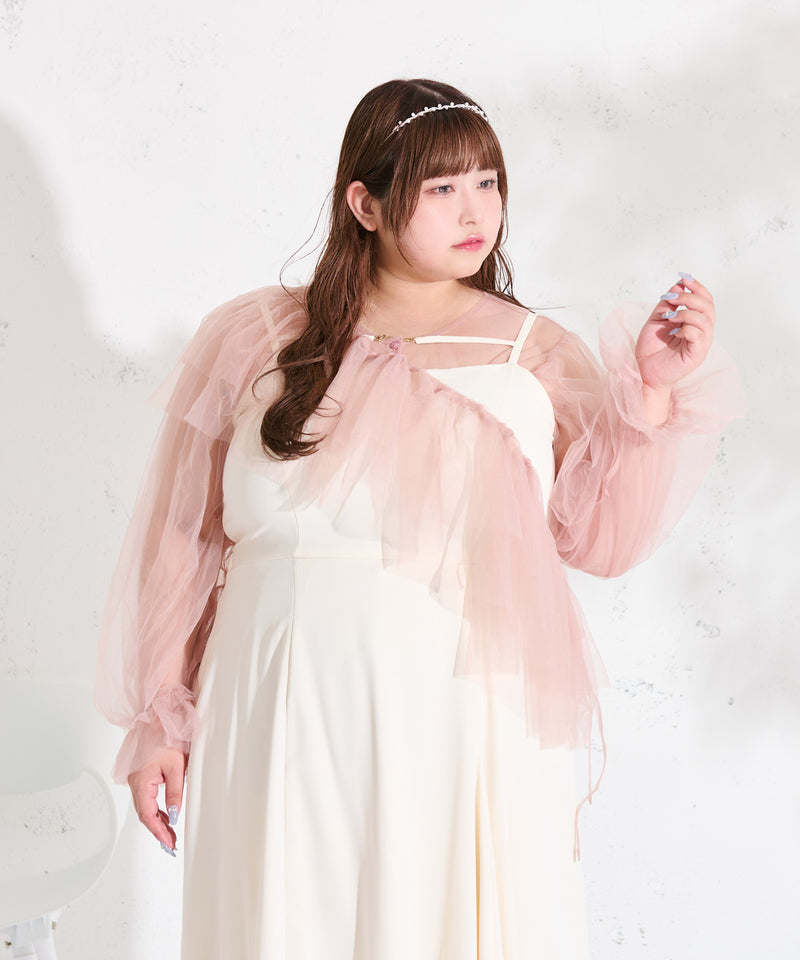 MULTI WAY TULLE BLOUSE SET/マルチウェイチュールブラウスセット