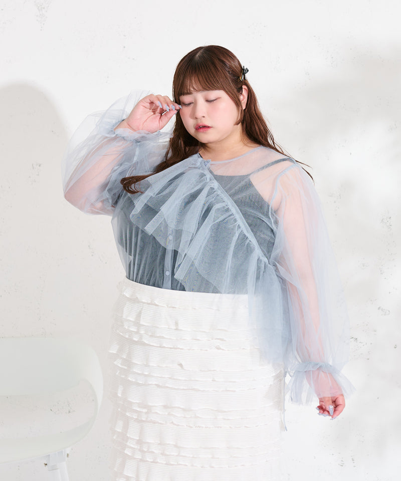 MULTI WAY TULLE BLOUSE SET/マルチウェイチュールブラウスセット