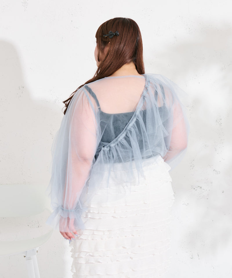 MULTI WAY TULLE BLOUSE SET/マルチウェイチュールブラウスセット