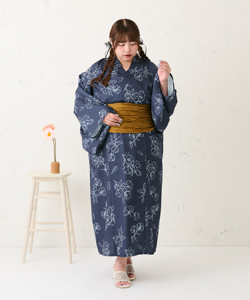 FLORAL YUKATA SET/花柄浴衣セット