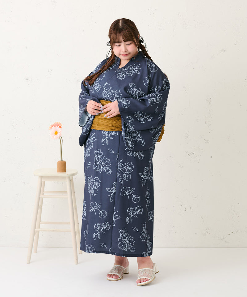 FLORAL YUKATA SET/花柄浴衣セット