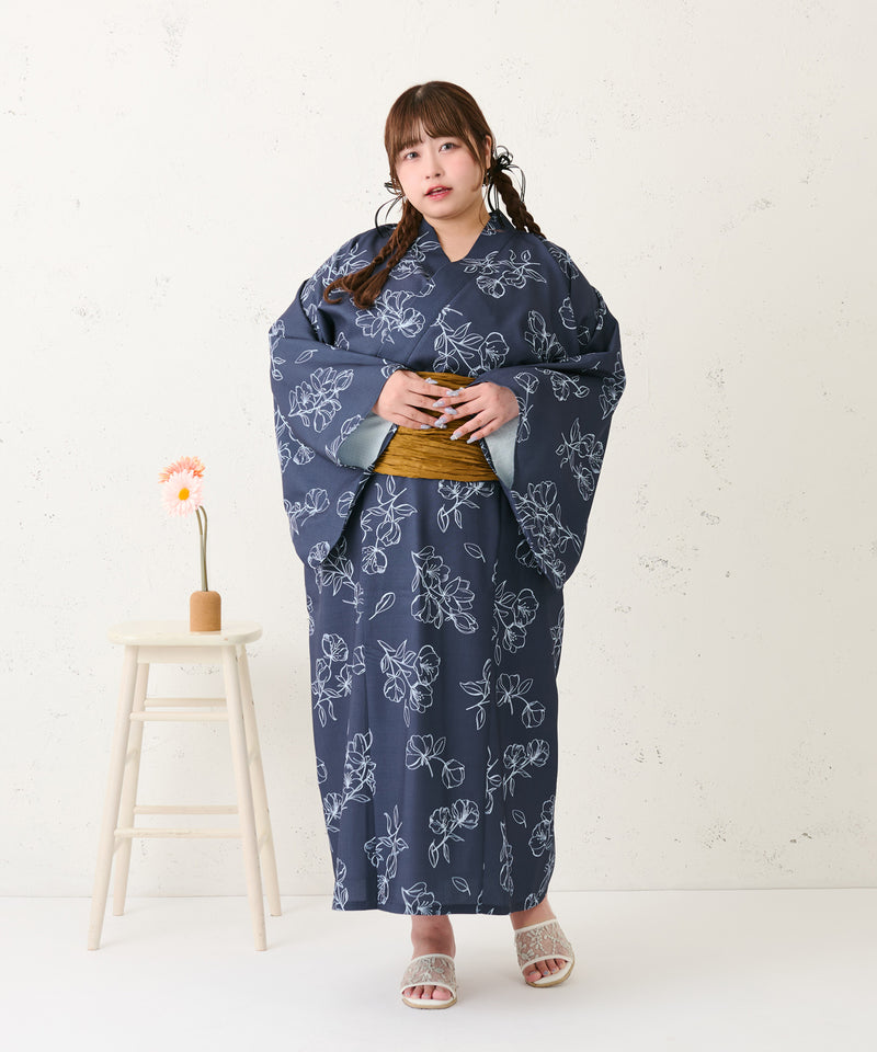 FLORAL YUKATA SET/花柄浴衣セット