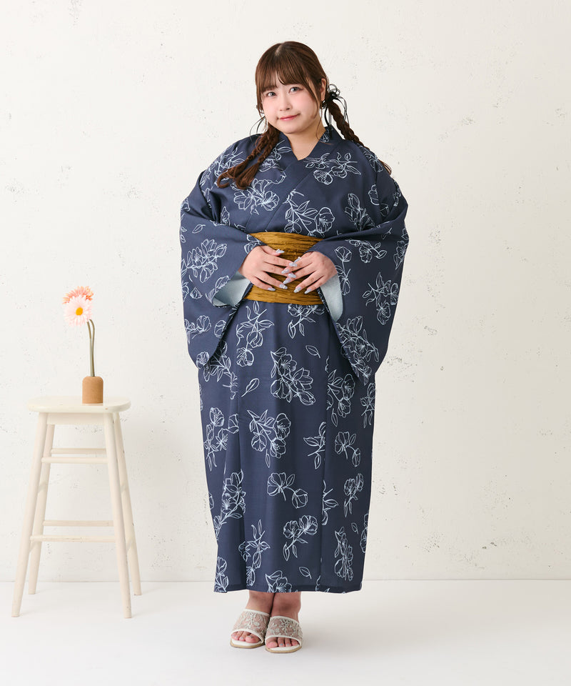 FLORAL YUKATA SET/花柄浴衣セット