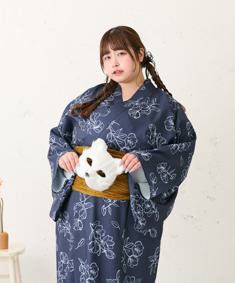 FLORAL YUKATA SET/花柄浴衣セット