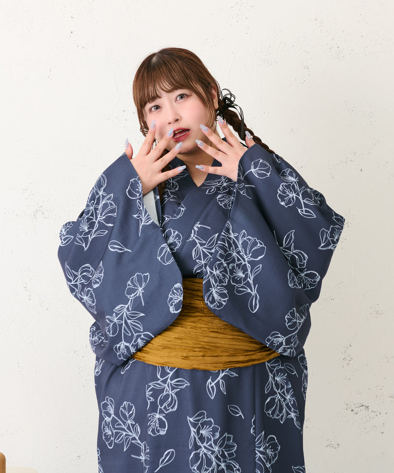 FLORAL YUKATA SET/花柄浴衣セット