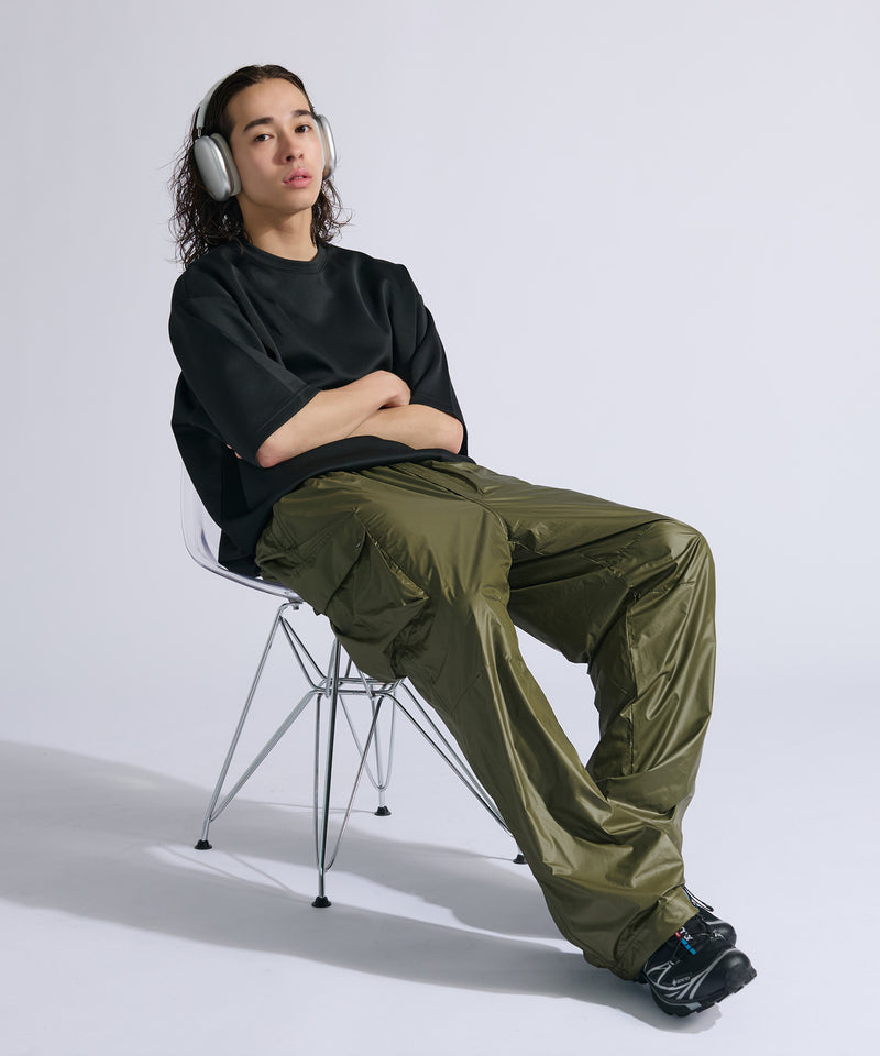 【WETTEMPT｜ウィテンプト】 SHINY EASY CARGO PANTS / シャイニーイージーカーゴパンツ