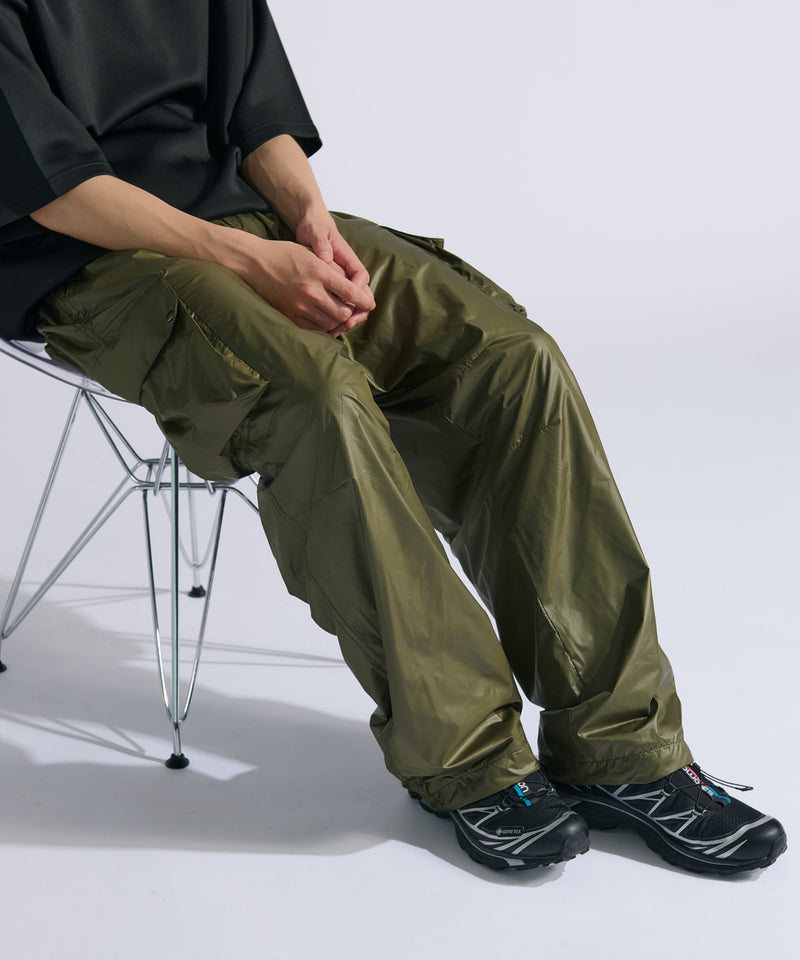 【WETTEMPT｜ウィテンプト】 SHINY EASY CARGO PANTS / シャイニーイージーカーゴパンツ