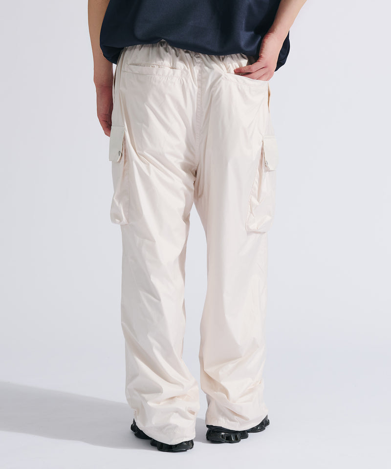 【WETTEMPT｜ウィテンプト】 SHINY EASY CARGO PANTS / シャイニーイージーカーゴパンツ