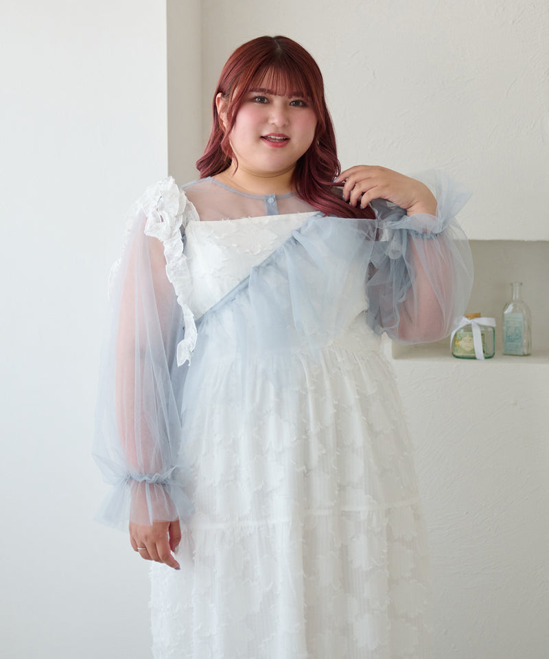 MULTI WAY TULLE BLOUSE SET/マルチウェイチュールブラウスセット