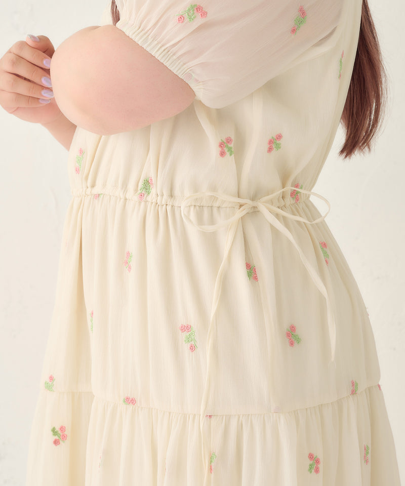 TIERED DRESS/ふんわりティアードワンピース